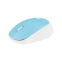 Natec , Mouse , Harrier 2 , Wireless , Bluetooth , White/Blue