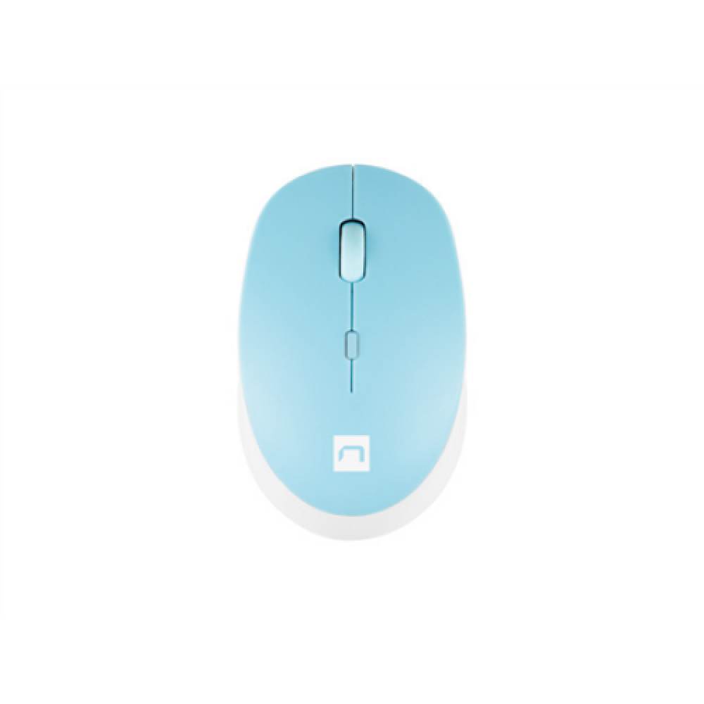 Natec , Mouse , Harrier 2 , Wireless , Bluetooth , White/Blue
