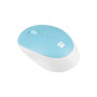 Natec , Mouse , Harrier 2 , Wireless , Bluetooth , White/Blue