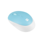 Natec , Mouse , Harrier 2 , Wireless , Bluetooth , White/Blue
