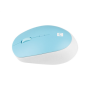 Natec , Mouse , Harrier 2 , Wireless , Bluetooth , White/Blue