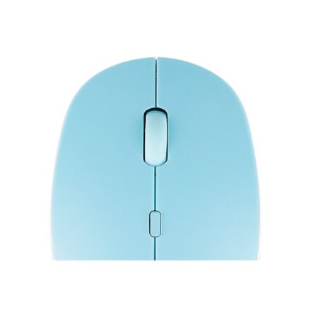 Natec , Mouse , Harrier 2 , Wireless , Bluetooth , White/Blue