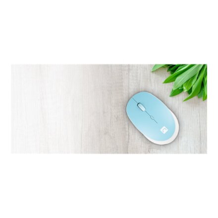 Natec , Mouse , Harrier 2 , Wireless , Bluetooth , White/Blue