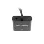 Lanberg HDMI, Mini Jack 3.5 mm, VGA Adapter , AD-0017-BK , 20 m