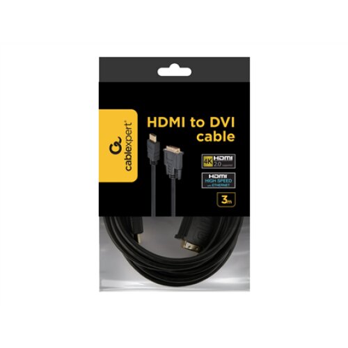 Cablexpert , HDMI to DVI , 3 m