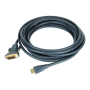 Cablexpert , Black , HDMI to DVI , 3 m
