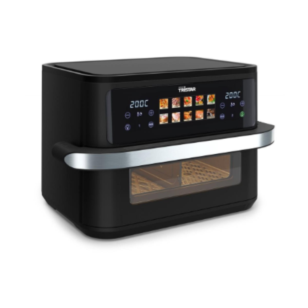 Tristar Dualzone Flex Airfryer , FR-9078 , Power 2800 W , Capacity 10 L , Hot air technology , Black