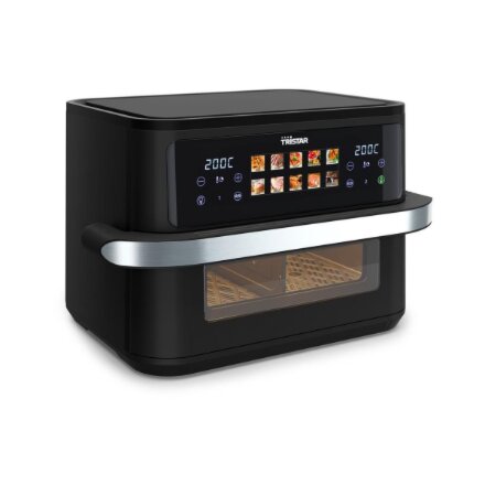 Tristar Dualzone Flex Airfryer , FR-9078 , Power 2800 W , Capacity 10 L , Hot air technology , Black