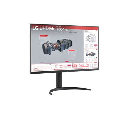 LG , 32BR55UK-B , 31.5 , VA , UHD , 16:9 , 60 Hz , 4 ms , 3840 x 2160 pixels , 250 cd/m² , HDMI ports quantity 2