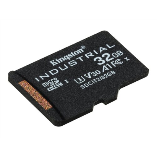 Kingston , UHS-I , 32 GB , microSDHC/SDXC Industrial Card , Flash memory class Class 10, UHS-I, U3, V30, A1