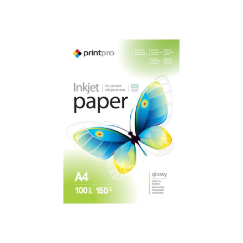 ColorWay PrintPro Photo Paper, 100 sheets , High Glossy , 150 g/m² , A4
