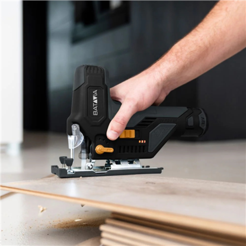 12V Cordless Jigsaw - Fixxpack 2.0 Set (incl. 2.0Ah battery & USB-C charging cable)