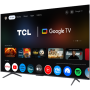 55T8C TCL 4K QLED TV , 55T8C , 55 , Smart TV , Google TV , Black