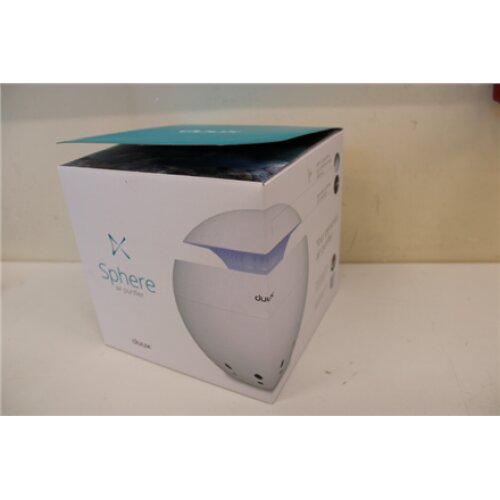 SALE OUT. , Duux , Air Purifier , Sphere , 2.5 W , Suitable for rooms up to 10 m² , 68 m³ , White , DAMAGED PACKAGING, UNPACKED