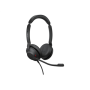 Jabra Connect 4h, Stereo, On-ear, Black, Wired Jabra