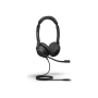 Jabra Connect 4h, Stereo, On-ear, Black, Wired Jabra