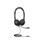 Jabra Connect 4h, Stereo, On-ear, Black, Wired Jabra