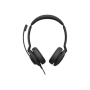 Jabra Connect 4h, Stereo, On-ear, Black, Wired Jabra