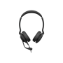 Jabra Connect 4h, Stereo, On-ear, Black, Wired Jabra