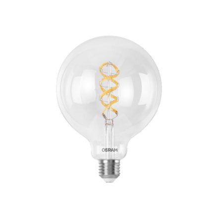 Osram SMART+ MATTER Filament Multicolor Classic Globe 125 40 , E27 , 4.8 W , RGBW , Wi-Fi