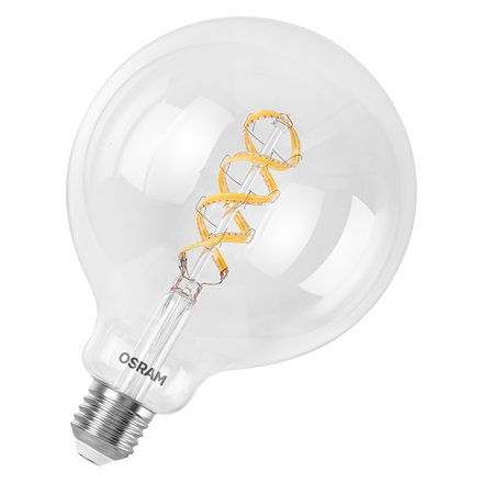 Osram SMART+ MATTER Filament Multicolor Classic Globe 125 40 , E27 , 4.8 W , RGBW , Wi-Fi