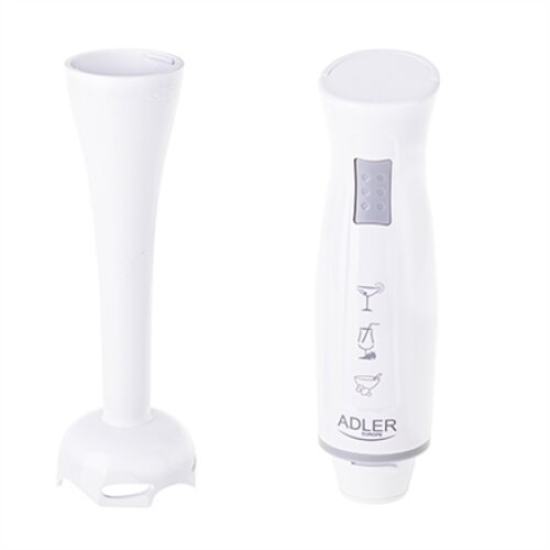 Adler , Hand Blender , AD 4622 , Hand Blender , 200 W , Number of speeds 1 , White