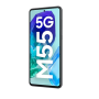 Samsung Galaxy , M55 , Black , 6.6 , Super AMOLED+ , 1080 x 2400 pixels , Qualcomm , Snapdragon 7 Gen 1 , Internal RAM 8 GB , 128 GB , microSDXC , Dual SIM , 4G , 5G , Main camera resolution 50+8+2 MP , Secondary camera resolution 50 MP , Android , 14 , 5