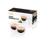 ETA , Espresso cups , ETA418193000 , For espresso coffee , 2 pc(s) , Dishwasher proof , Glass