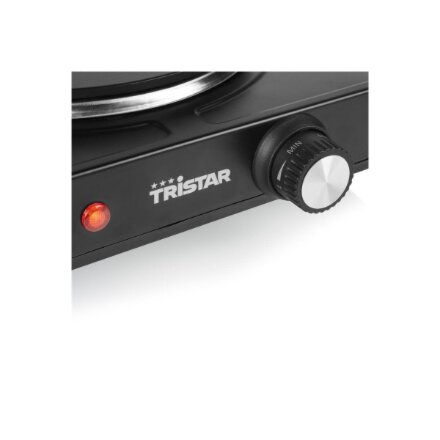 Tristar Table hob , KP-6151 , Number of burners/cooking zones 1 , Electric , Black