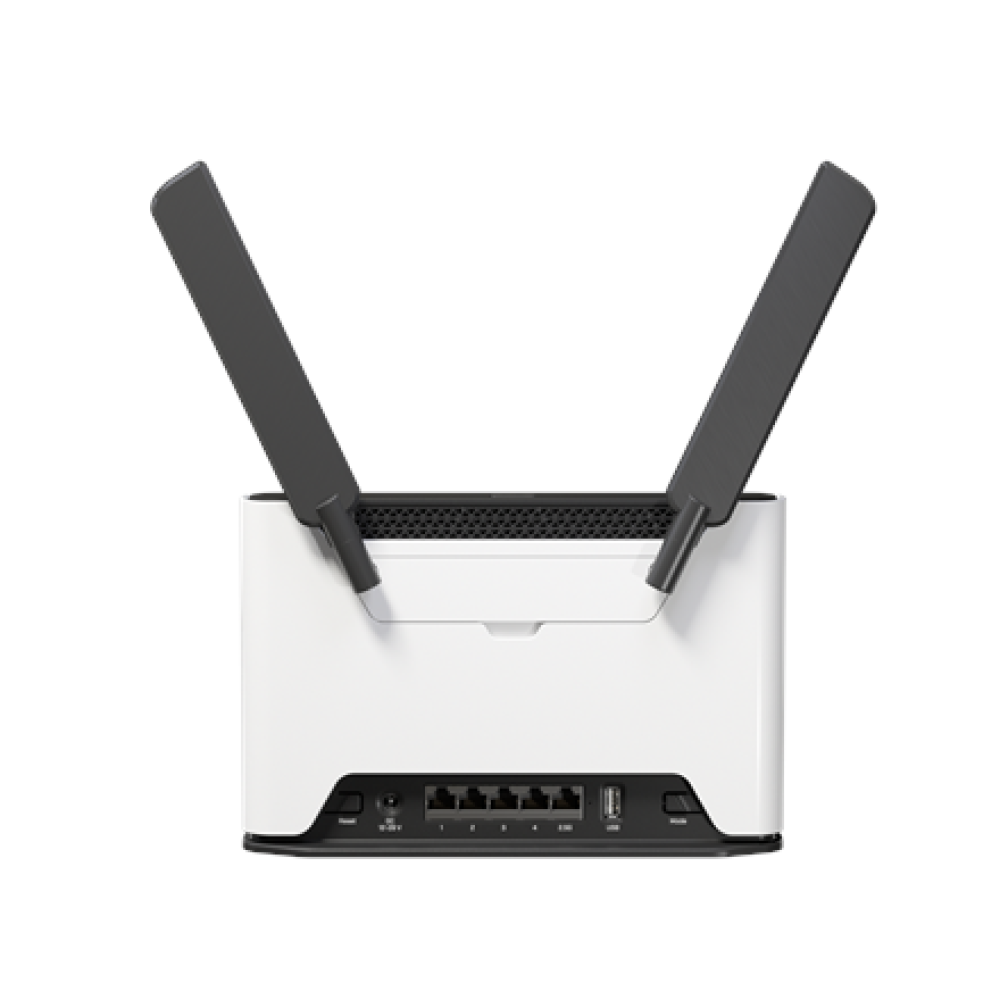 MikroTik , Chateau 5G R17 ax S53UG+5HaxD2HaxD-TC&RG650E-EU , 802.11ax , 1200 Mbit/s , 10/100/1000 Mbit/s , Ethernet LAN (RJ-45) ports 4 , Mesh Support No , MU-MiMO Yes , 1
