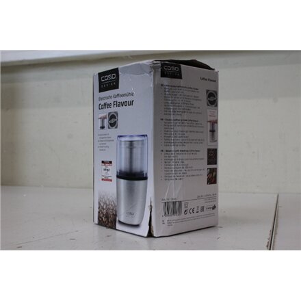 SALE OUT. , Caso , Coffee and spice grinder , 1831 , 200 W , Lid safety switch , Number of cups 4-8 pc(s) , Pulse function , Stainless steel , DAMAGED PACKAGING