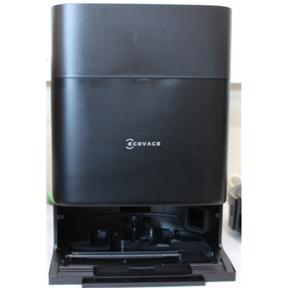SALE OUT. Ecovacs DEEBOT T80S OMNI BLACK Vacuum cleaner, Robot, Wet&Dry, 24800Pa, TruEdge 3.0, AIVI 3D 3.0, 6400 mAh, Black + Auto-empty sta , Ecovacs Robotic Vacuum Cleaner , DEEBOT T80S OMNI BLACK , Wet&Dry , 6400 mAh , 24800 Pa , Black , SCRATC