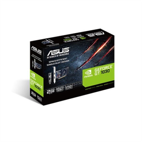 Asus , NVIDIA , 2 GB , GeForce GT 1030 , GDDR5 , HDMI ports quantity 1 , PCI Express 3.0 , Memory clock speed 6008 MHz , Processor frequency 1266 MHz