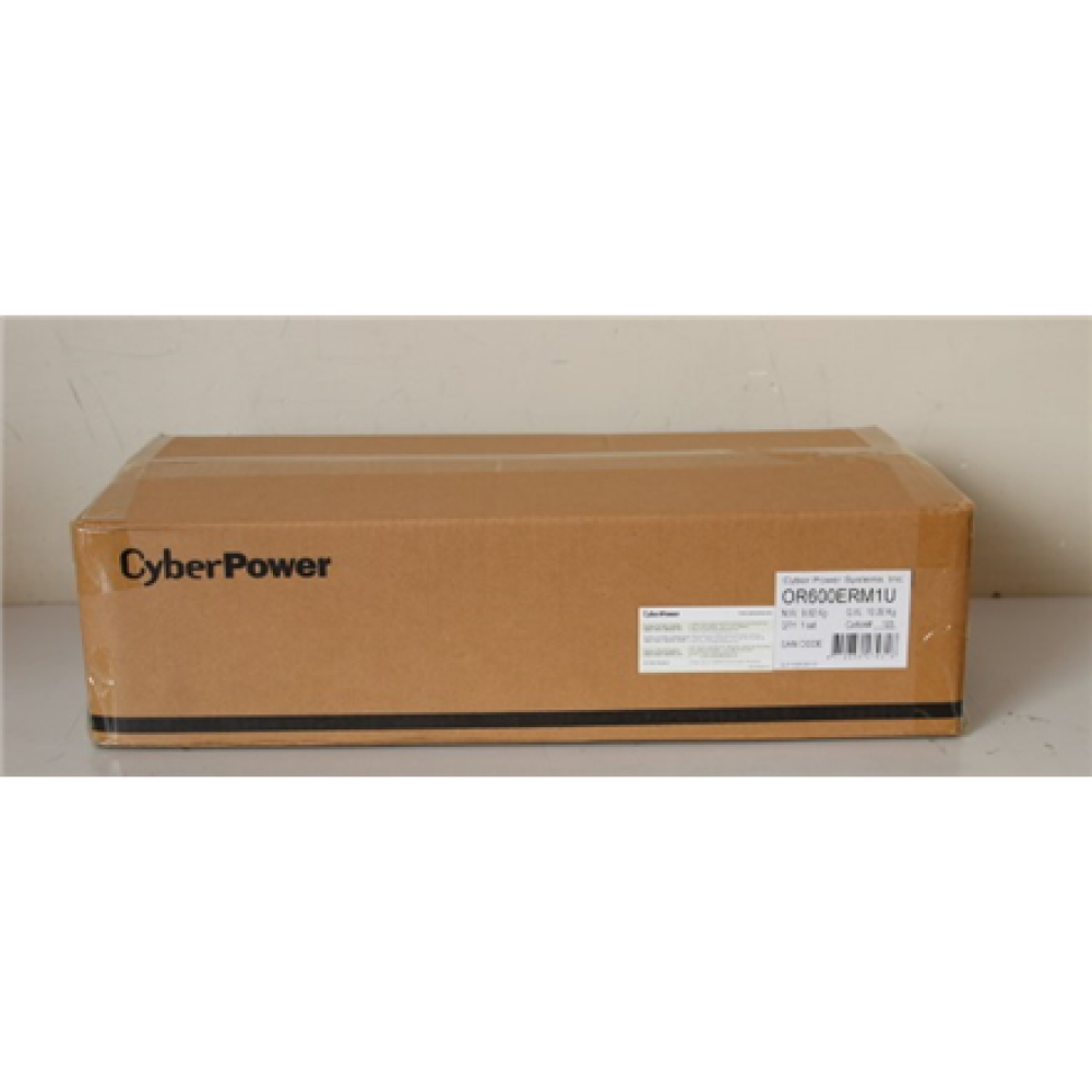 SALE OUT. CyberPower OR600ERM1U Smart App UPS Systems , CyberPower , Smart App UPS Systems , OR600ERM1U , 600 VA , 360 W , DAMAGED PACKAGING