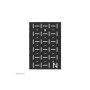 Neomounts Wall mount , AWL05-750BL AV hardware rack , Maximum weight (capacity) 10 kg , Black