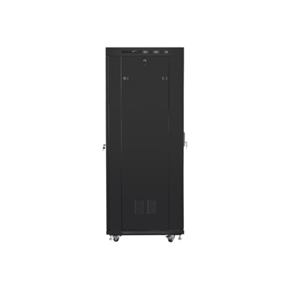 Lanberg , Rack cabinet 19 free-standing 37U/800x1000 (flat pack) with glass door, LCD , FF01-8037-12BL , Black