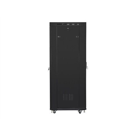 Lanberg , Rack cabinet 19 free-standing 37U/800x1000 (flat pack) with glass door, LCD , FF01-8037-12BL , Black