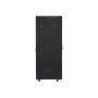 Lanberg , Rack cabinet 19 free-standing 37U/800x1000 (flat pack) with glass door, LCD , FF01-8037-12BL , Black