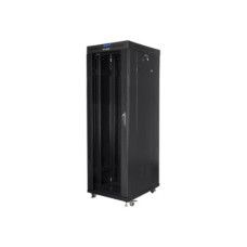 Lanberg , Rack cabinet 19 free-standing 37U/800x1000 (flat pack) with glass door, LCD , FF01-8037-12BL , Black Lanberg , Rack cabinet 19 free-standing 37U/800x1000 (flat pack) with glass door, LCD , FF01-8037-12BL , Black