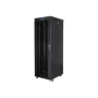 Lanberg , Rack cabinet 19 free-standing 37U/800x1000 (flat pack) with glass door, LCD , FF01-8037-12BL , Black