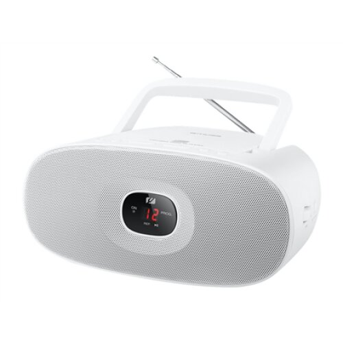 Muse , MD-202RDW , Portable radio CD player , White
