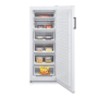 Candy , CVIOUS514FWHE , Freezer , Energy efficiency class F , Free standing , Upright , Height 145.5 cm , Total net capacity 188 L , White
