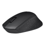 Logitech , Mouse , M330 Silent Plus , Wireless , Black