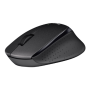 Logitech , Mouse , M330 Silent Plus , Wireless , Black