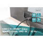 Digitus , USB Type-C to HDMI Adapter , DA-70821 , Black , USB Type-C , 1.8 m