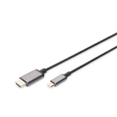 Digitus , USB Type-C to HDMI Adapter , DA-70821 , Black , USB Type-C , 1.8 m