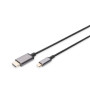 Digitus , USB Type-C to HDMI Adapter , DA-70821 , Black , USB Type-C , 1.8 m