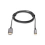 Digitus , USB Type-C to HDMI Adapter , DA-70821 , Black , USB Type-C , 1.8 m