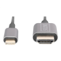 Digitus , USB Type-C to HDMI Adapter , DA-70821 , 1.8 m , Black , USB Type-C