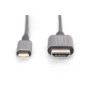 Digitus , USB Type-C to HDMI Adapter , DA-70821 , Black , USB Type-C , 1.8 m